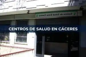 Cita previa Centro de Salud de Cáceres